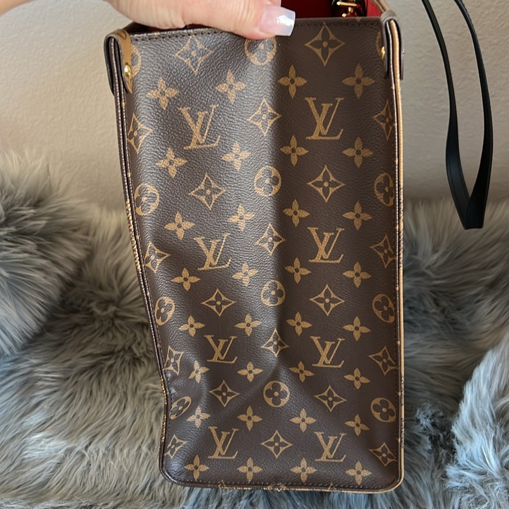 NWOT Louis Vuitton On The Go GM Tote Bag Monogram Giant Reverse - Picture 5 of 13